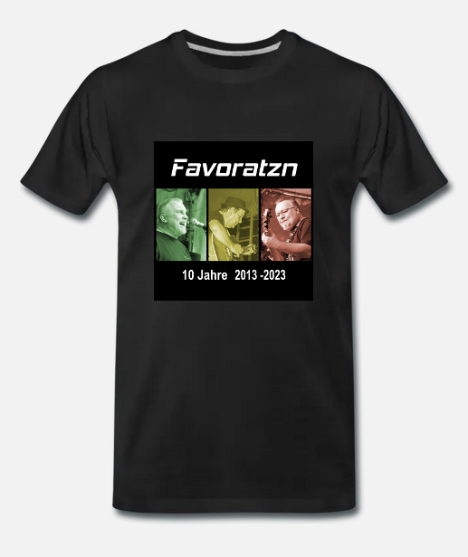 10 Jahre Favoratzn T-Shirt