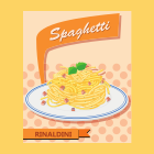 angepasste Version der freien Vektorgrafik 'Spaghetti menu on poster' von vecteezy.com, siehe Impressum.